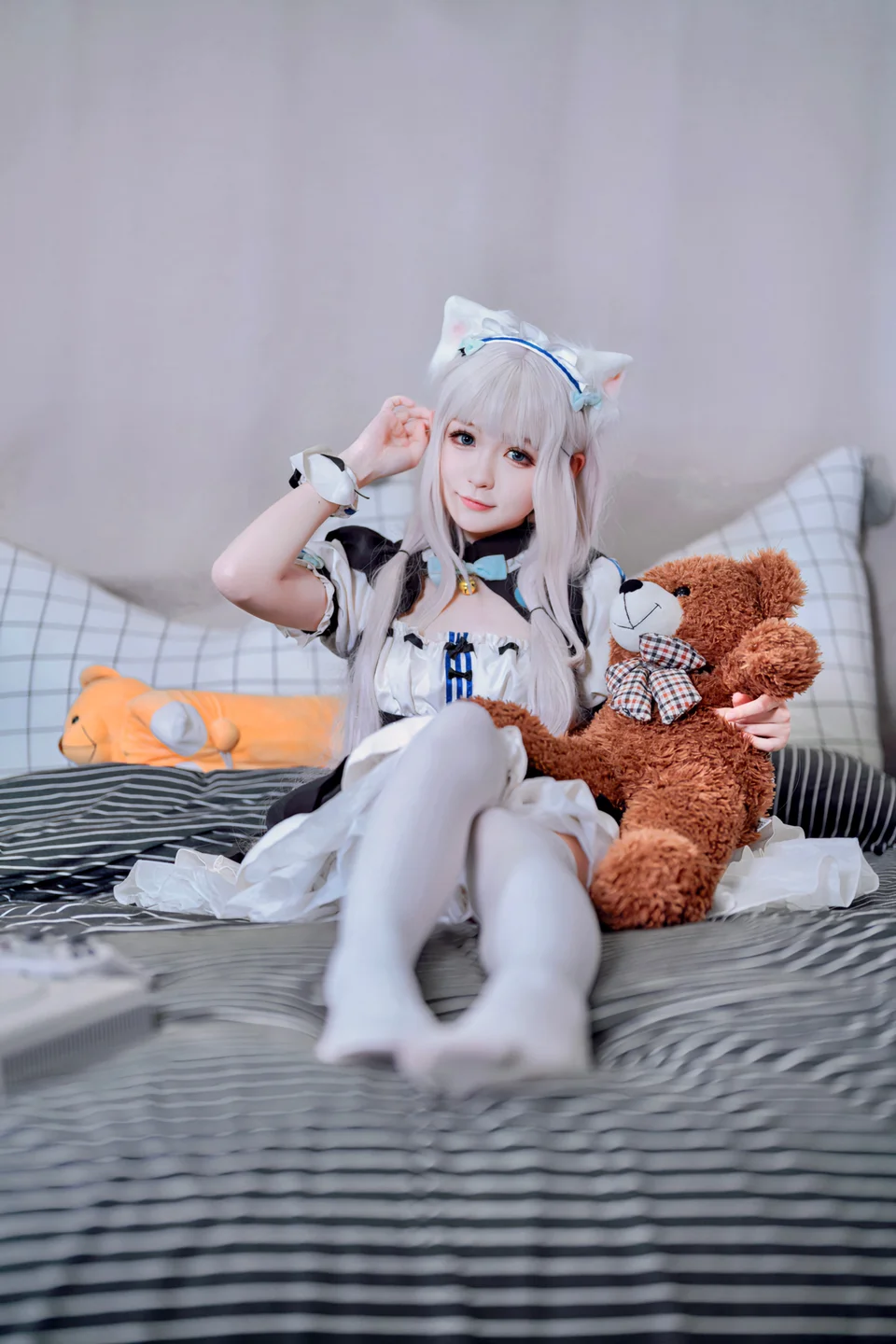 「茶教授」猫耳女仆 [18P] icoser.la (009).webp
